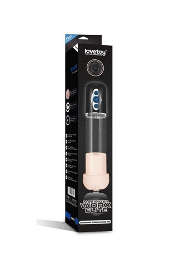 Pompe à pénis rechargeable Maximizer Worx USB