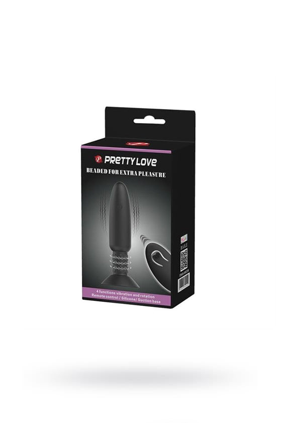 Pretty Love™ - Plug anal perlé avec télécommande