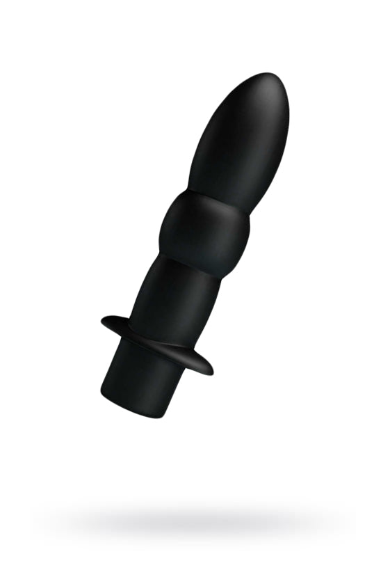 Pretty Love™ - Vibromasseur plug anal Wyatt Noir 11.5cm