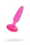 La fantaisie commence ici Butt Plug Transparent Rose