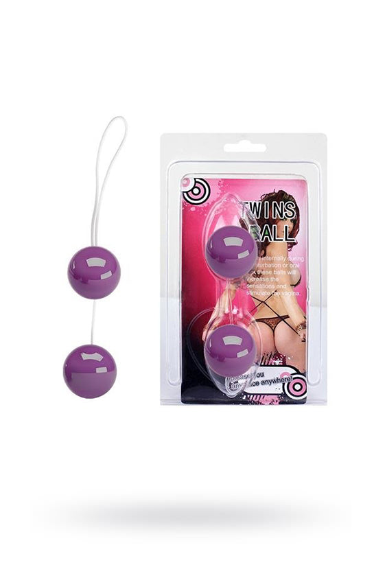 Twin Balls™ - Boules Vaginales Violet